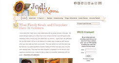 Desktop Screenshot of jodimckenna.com