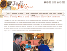 Tablet Screenshot of jodimckenna.com